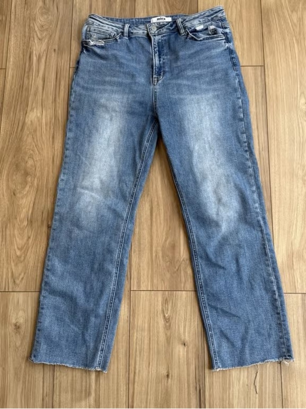 Mavi Women’s Straight-Leg Jeans in Light Blue
